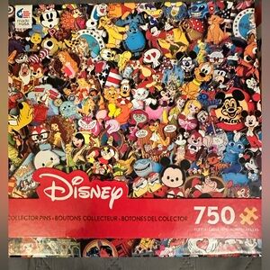 Disney Collector Pins Puzzle 750 pieces in sealed box